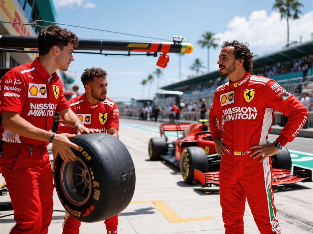 汉密尔顿质疑法拉利在迈阿密站的团队指令 汉密尔顿质疑法拉利在迈阿密站的团队指令